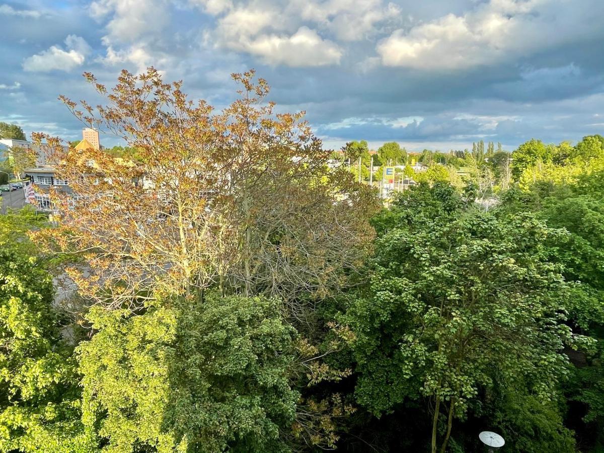 Zentrumsnahe Leipzig-Apartments, Nahe Ufz Und Bmw Inkl Parkplatz Und Fahrraeder Buitenkant foto