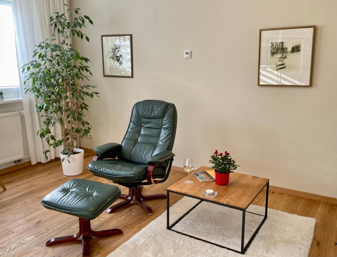 Zentrumsnahe Leipzig-Apartments, Nahe Ufz Und Bmw Inkl Parkplatz Und Fahrraeder Buitenkant foto